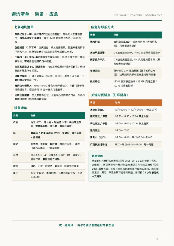 避坑应急